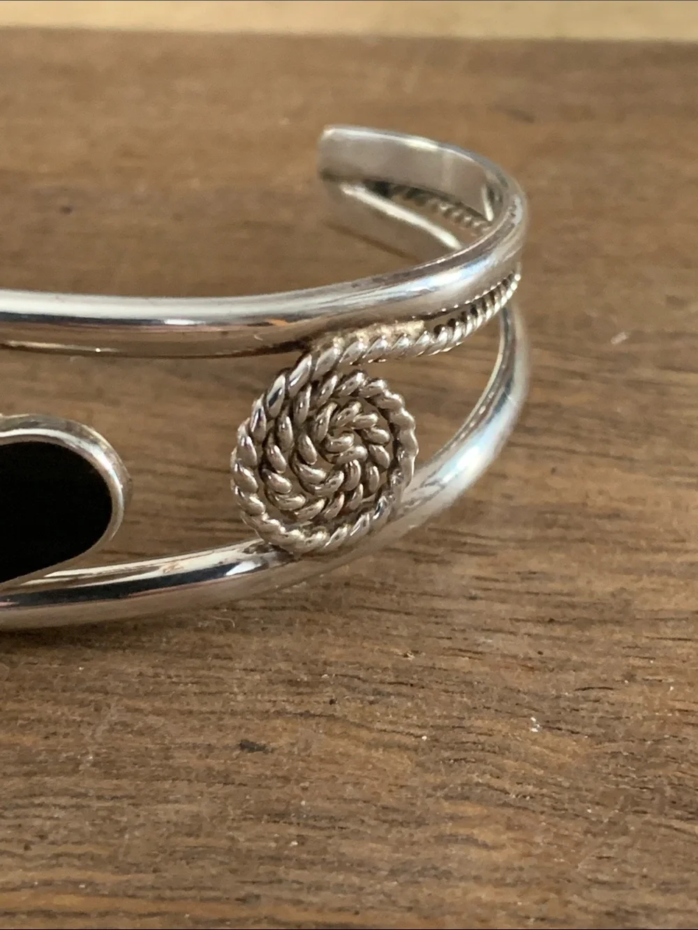 Alpaca Stamped 7” Cuff Bracelet